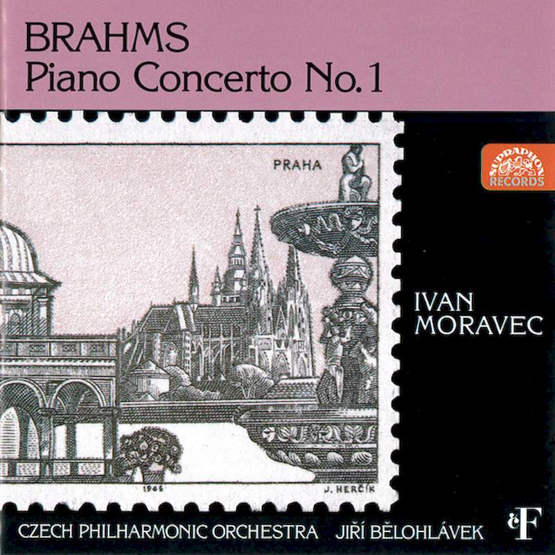 Johannes Brahms, Ivan Moravec, The Czech Philharmonic Orchestra, Jiří Bělohlávek - Piano Concerto No. 1 - CD