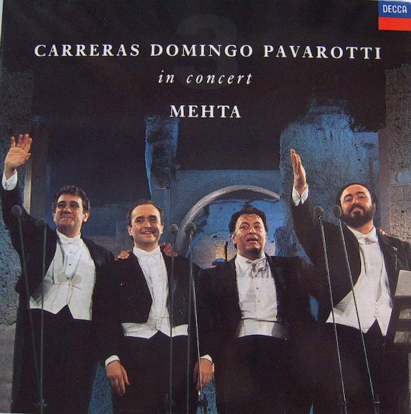 José Carreras, Placido Domingo, Luciano Pavarotti, Zubin Mehta - In Concert - LP / Vinyl