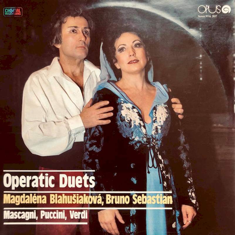 Magdaléna Blahušiaková / Bruno Sebastián, Pietro Mascagni / Giacomo Puccini / Giuseppe Verdi - Operatic Duets - LP / Vinyl