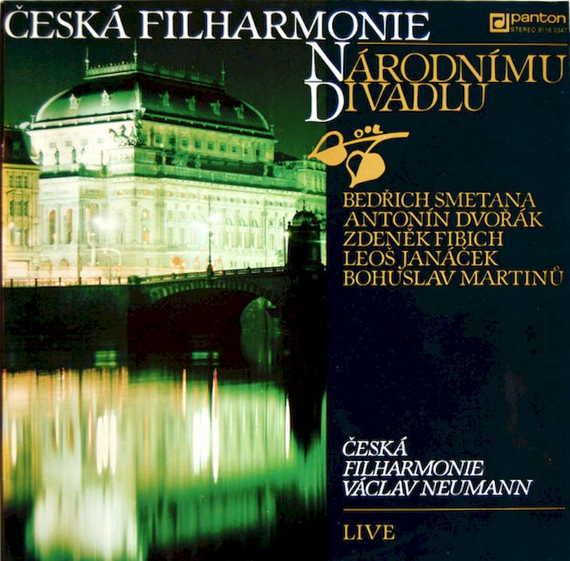 Bedřich Smetana, Antonín Dvořák, Zdeněk Fibich, Leoš Janáček, Bohuslav Martinů - The Czech Philharmonic Orchestra, Václav Neumann - Národnímu Divadlu LIVE - LP / Vinyl