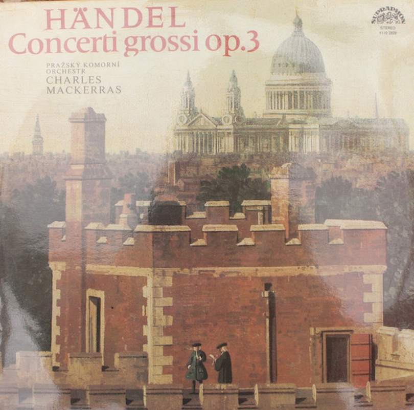 Georg Friedrich Händel - Prague Chamber Orchestra / Sir Charles Mackerras - Concerti Grossi, Op.3 - LP / Vinyl