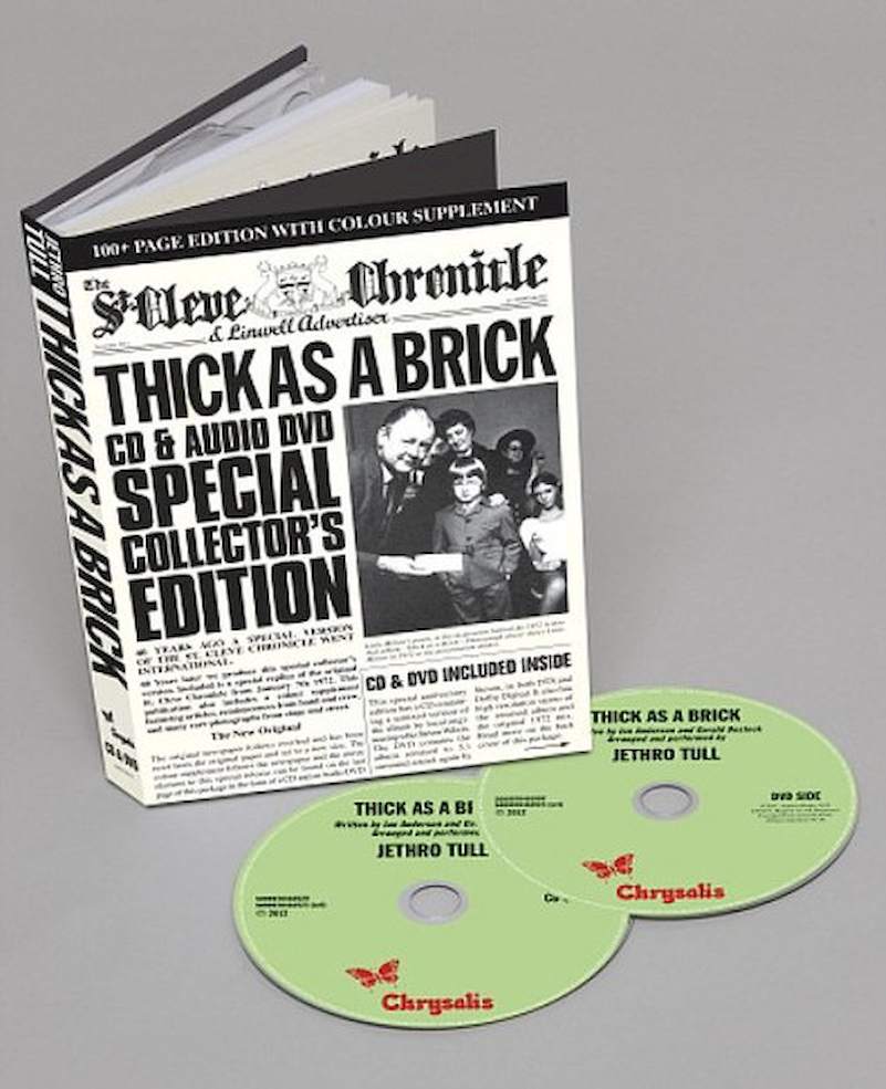 Jethro Tull - Thick As A Brick - CD + DVD
