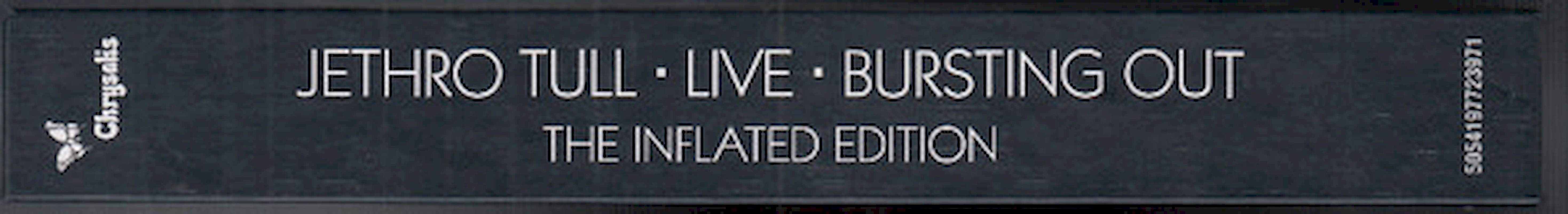 Jethro Tull - Live - Bursting Out (The Inflated Edition) - CD + DVD