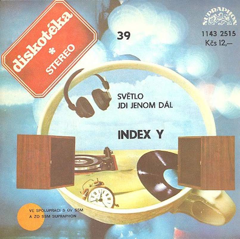 Index Y - Světlo / Jdi Jenom Dál - SP / Vinyl