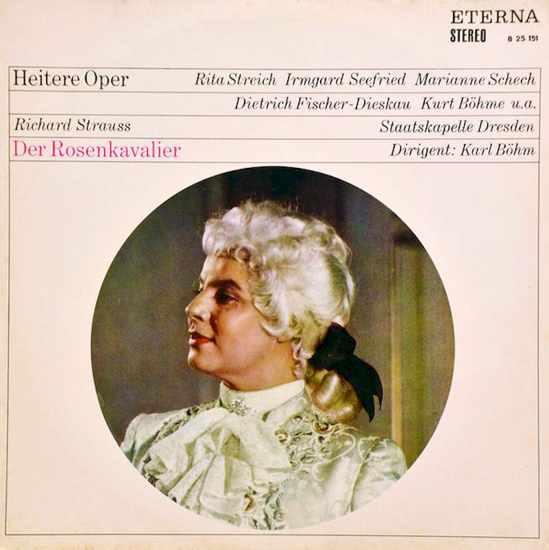 Richard Strauss - Rita Streich, Irmgard Seefried, Marianne Schech, Dietrich Fischer-Dieskau, Kurt Böhme, Staatskapelle Dresden, Karl Böhm - Der Rosenkavalier - LP / Vinyl