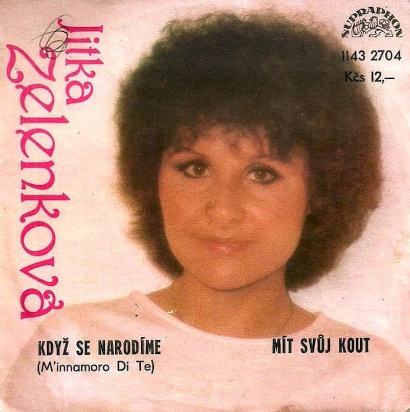 Jitka Zelenková - Když Se Narodíme (M'innamoro Di Te) / Mít Svůj Kout - SP / Vinyl