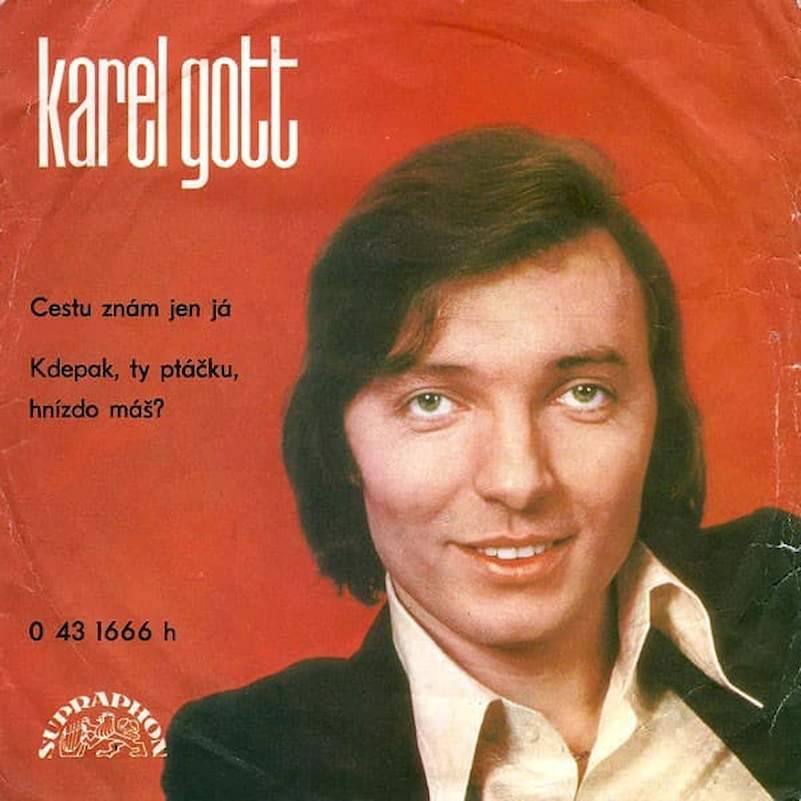Karel Gott - Cestu Znám Jen Já / Kdepak, Ty Ptáčku, Hnízdo Máš? - SP / Vinyl