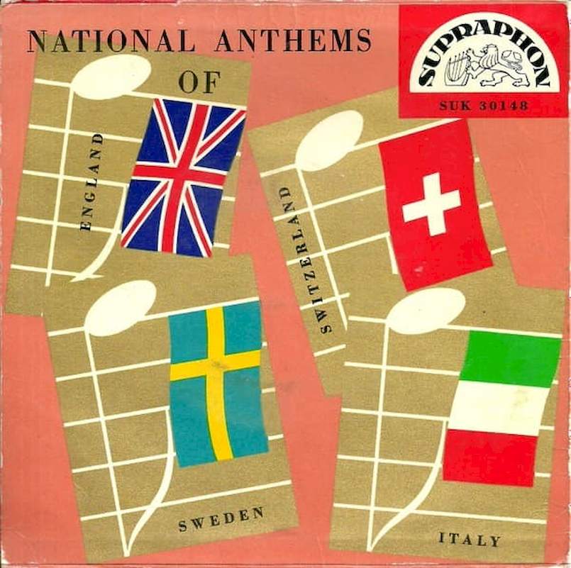 Ústřední Hudba Československé Lidové Armády, Hynek Sluka - National Anthems - SP / Vinyl
