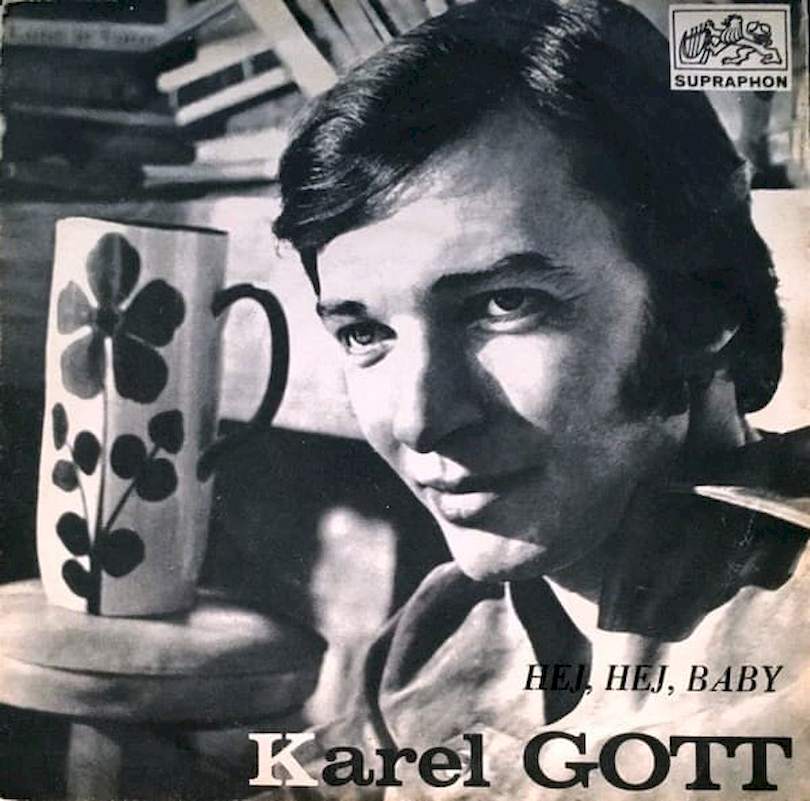 Karel Gott - Hej, Hej, Baby / Já Se Tiše Odporoučím - SP / Vinyl