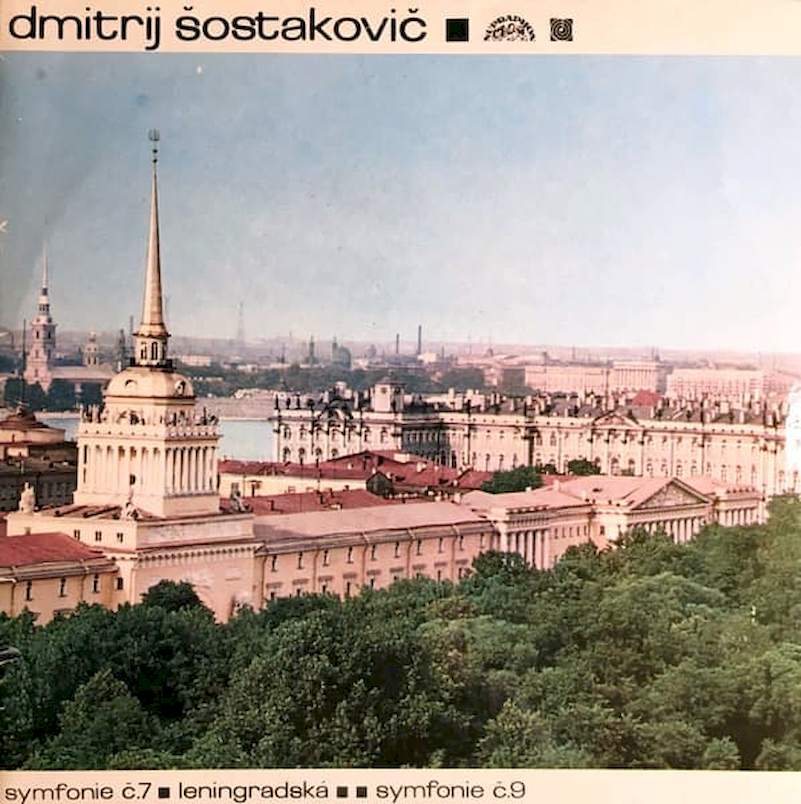 Dmitri Shostakovich - Václav Neumann, The Czech Philharmonic Orchestra - Symphony No. 7 "Leningrad" / Symphony No. 9 - LP / Vinyl