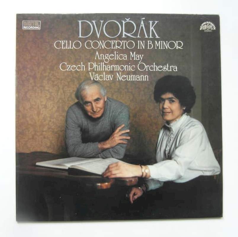 Antonín Dvořák - Angelica May, The Czech Philharmonic Orchestra, Václav Neumann - Cello Concerto In B Minor - LP / Vinyl