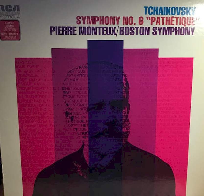 Pyotr Ilyich Tchaikovsky, Boston Symphony Orchestra, Pierre Monteux - Pathétique Symphony - LP / Vinyl