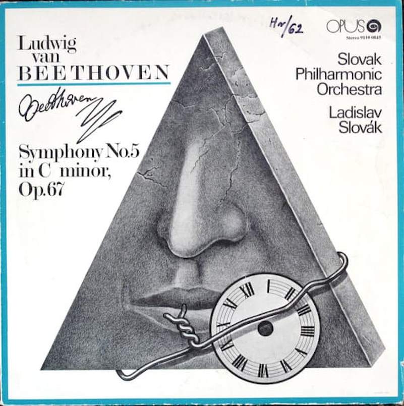 Ludwig Van Beethoven, Slovak Philharmonic Orchestra, Ladislav Slovák - Symphony No. 5 In C-Minor, Op. 67 - LP / Vinyl