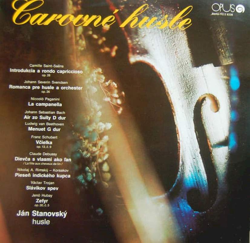 Jan Stanovský - Čarovné Husle - LP / Vinyl
