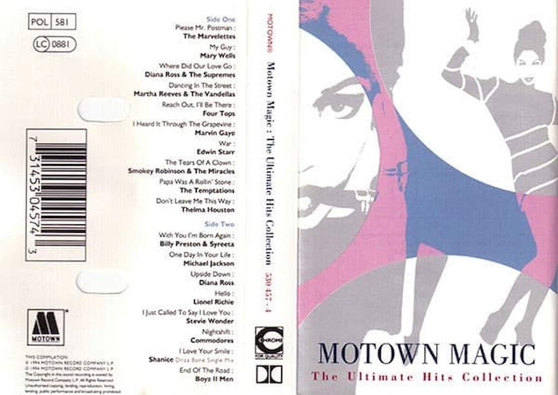 Various - Motown Magic: The Ultimate Hits Collection - MC / kazeta