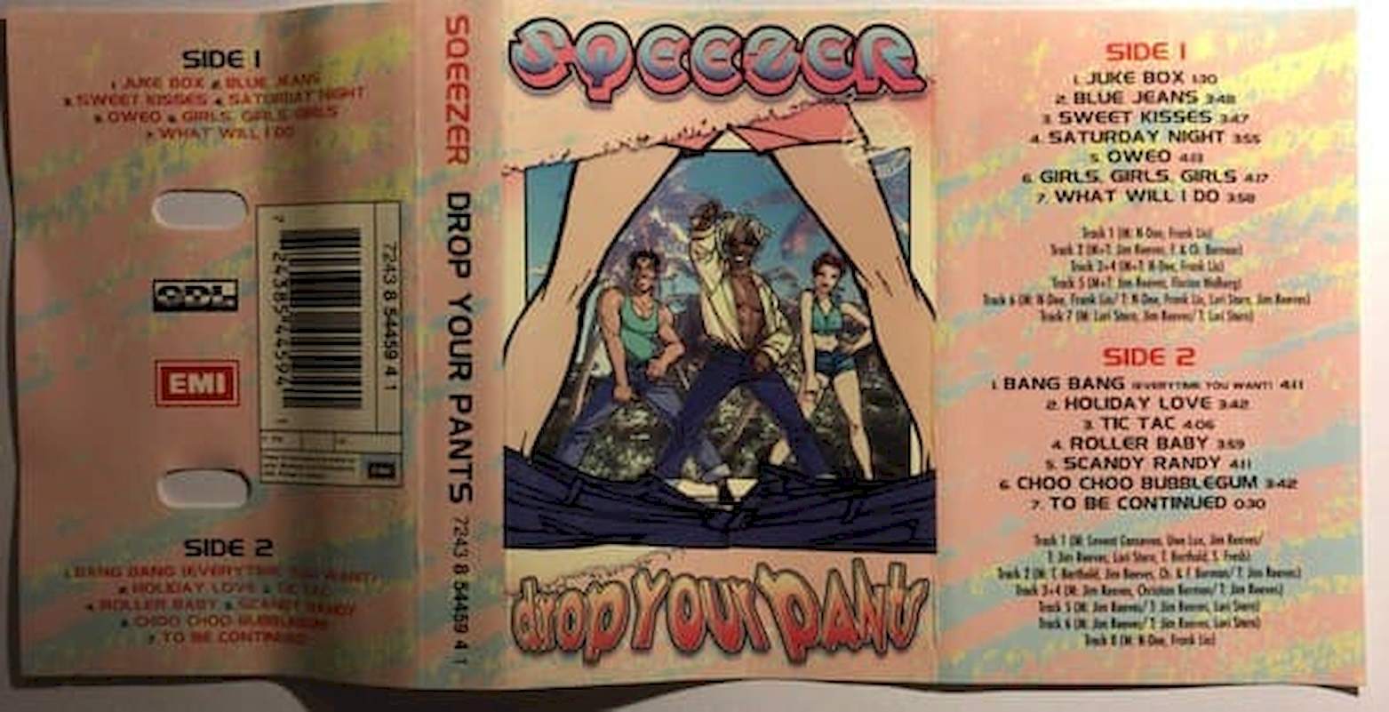 Sqeezer - Drop Your Pants - MC / kazeta