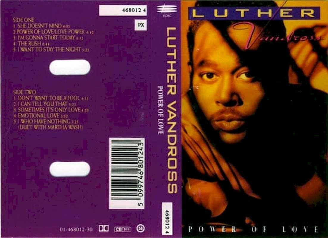 Luther Vandross - Power Of Love - MC / kazeta