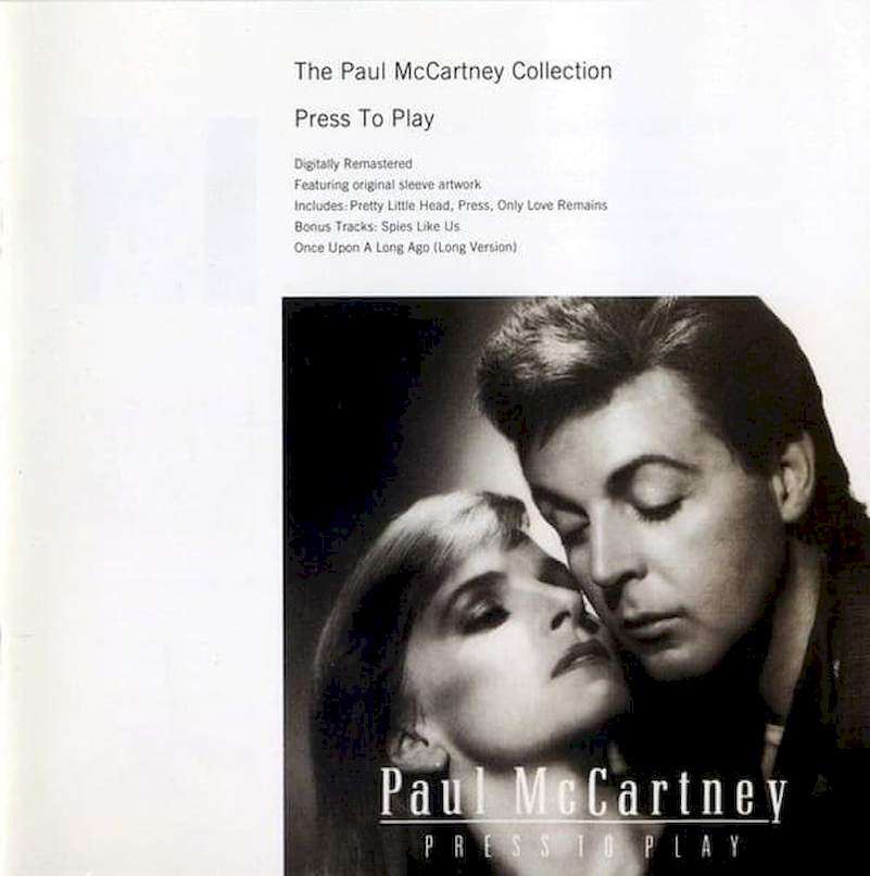 Paul McCartney - Press To Play - CD