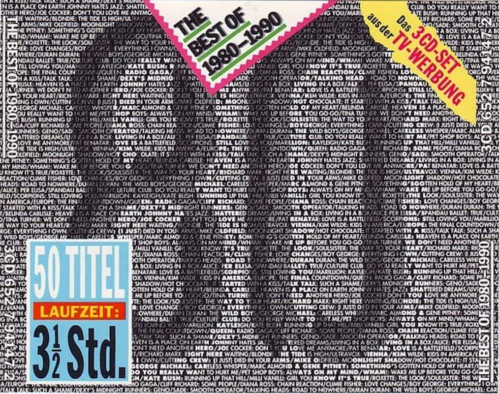 Various - The Best Of 1980-1990 - CD