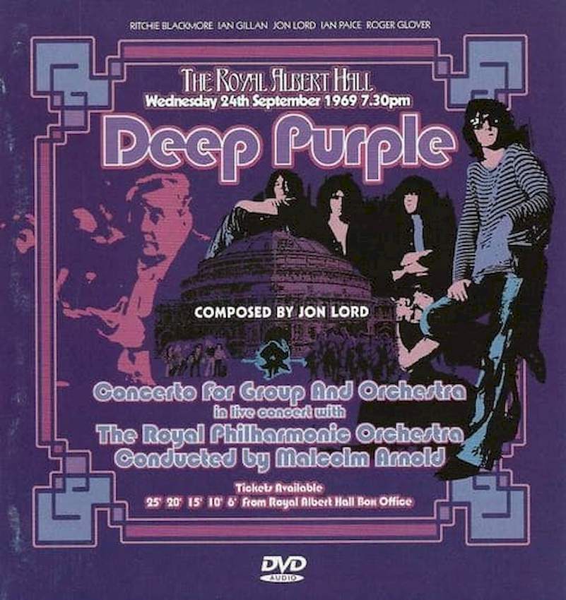 Deep Purple, Royal Philharmonic Orchestra Conducted By Malcolm Arnold - Concerto For Group And Orchestra - DVD-A