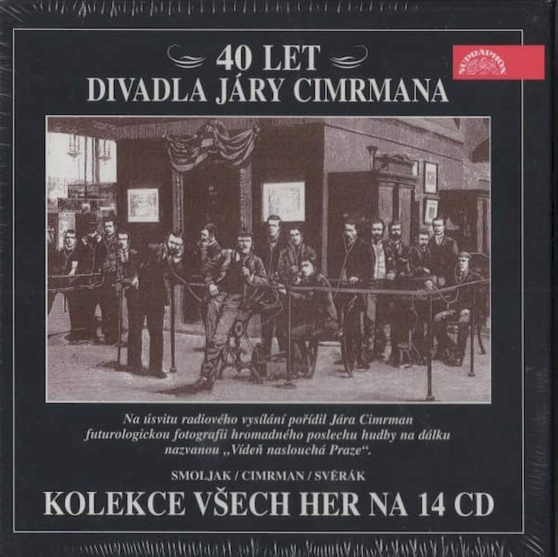 Ladislav Smoljak / Jára Cimrman / Zdeněk Svěrák - 40 let Divadla Járy Cimrmana (Kolekce Všech Her Na 14 CD) - CD