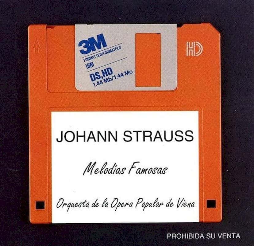 Johann Strauss Jr. - Melodías Famosas - CD