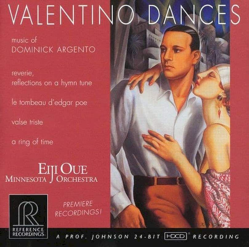Eiji Oue, Minnesota Orchestra - Valentino Dances The Music Of Dominick Argento - HDCD