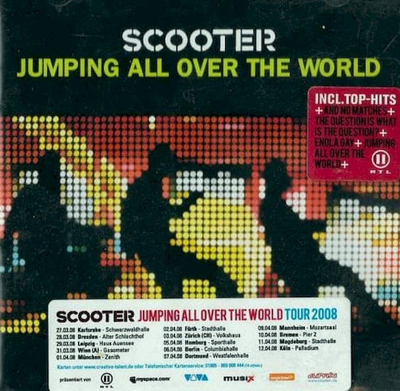 Scooter - Jumping All Over The World - CD