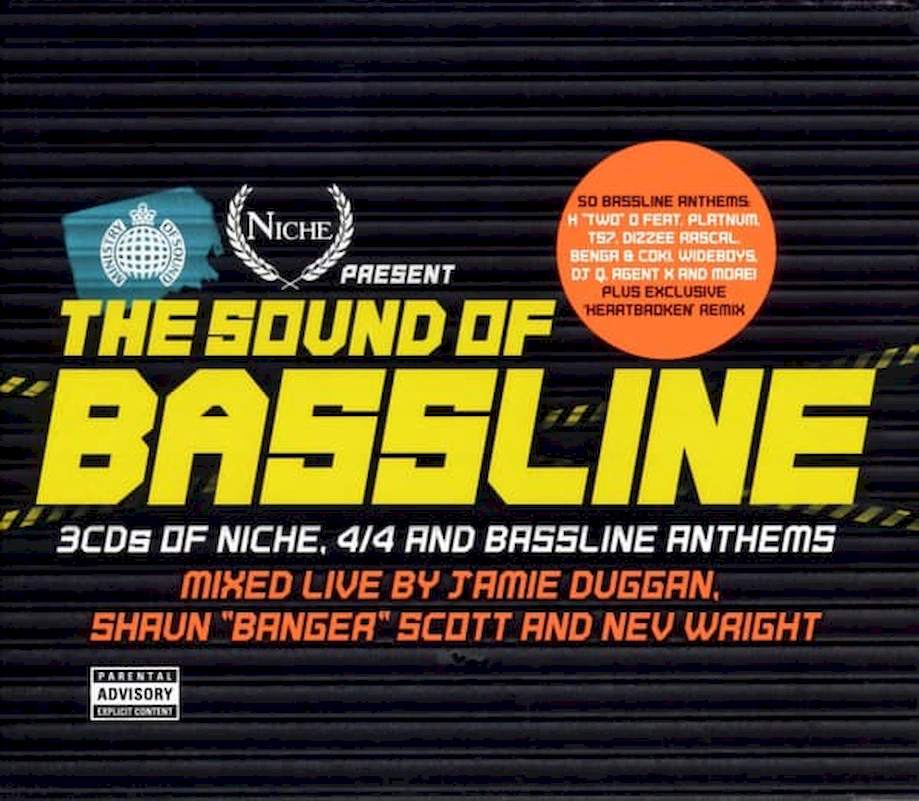 Jamie Duggan, Shaun "Banger" Scott And Nev Wright - The Sound Of Bassline (3CDs Of Niche, 4/4 And Bassline Anthems) - CD