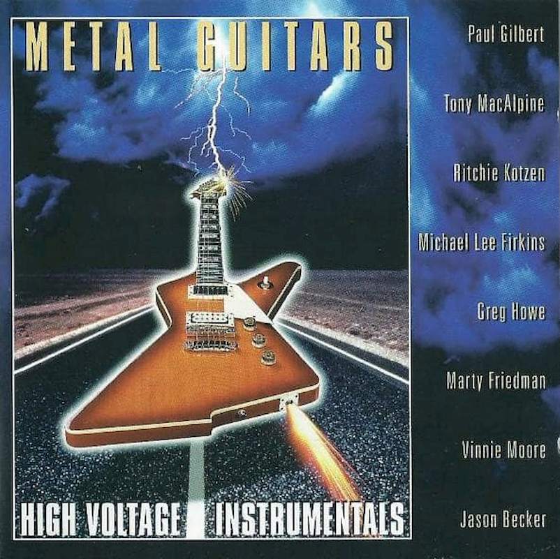 Various - Metal Guitars - High Voltage Instrumentals - CD