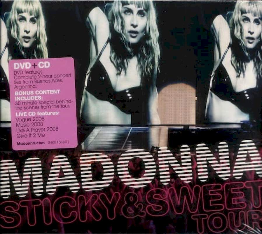 Madonna - Sticky & Sweet Tour - CD + DVD