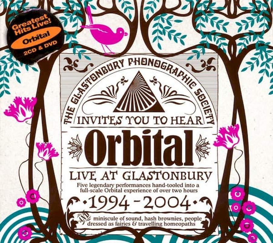 Orbital - Live At Glastonbury 1994 - 2004 - CD + DVD
