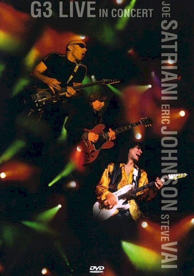 Joe Satriani, Eric Johnson, Steve Vai, G3 - G3 Live In Concert - DVD