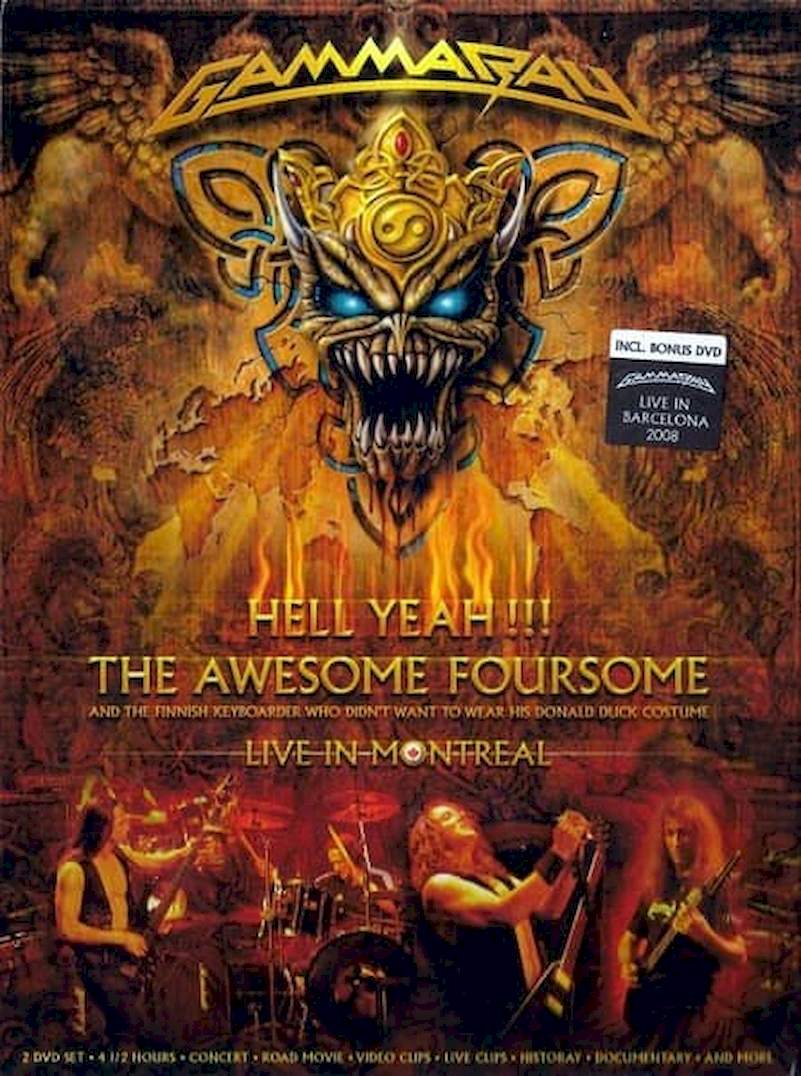 Gamma Ray - Hell Yeah!!! The Awesome Foursome - Live In Montreal - DVD