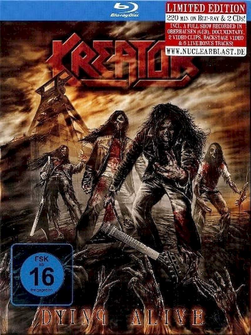 Kreator - Dying Alive - Blue Ray - CD