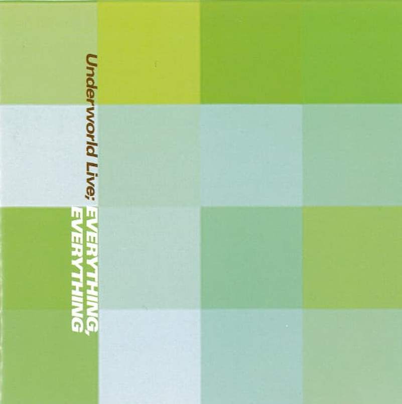 Underworld - Everything, Everything (Underworld Live) - CD