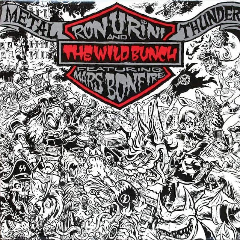 Ron Urini & The Wild Bunch Feat. Mars Bonfire - Metal Thunder - LP / Vinyl