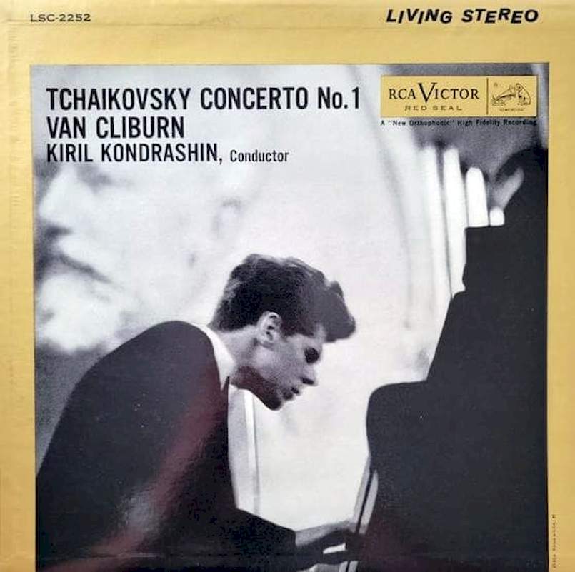 Pyotr Ilyich Tchaikovsky - Van Cliburn, Kiril Kondrashin, RCA Victor Symphony Orchestra - Concerto No. 1 - LP / Vinyl