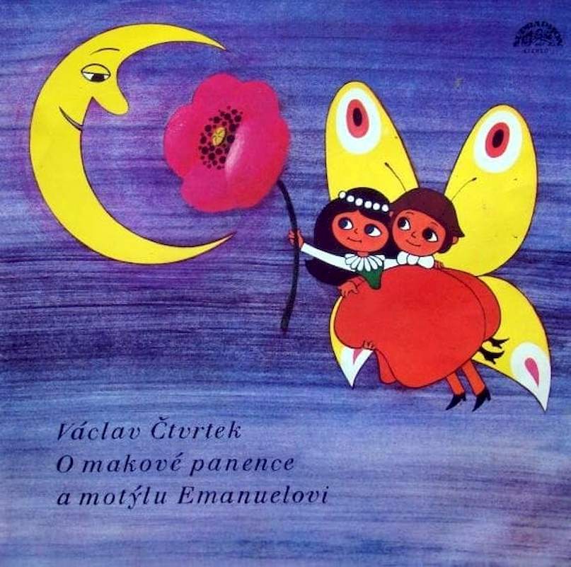 Václav Čtvrtek - O Makové Panence A Motýlu Emanuelovi - LP / Vinyl