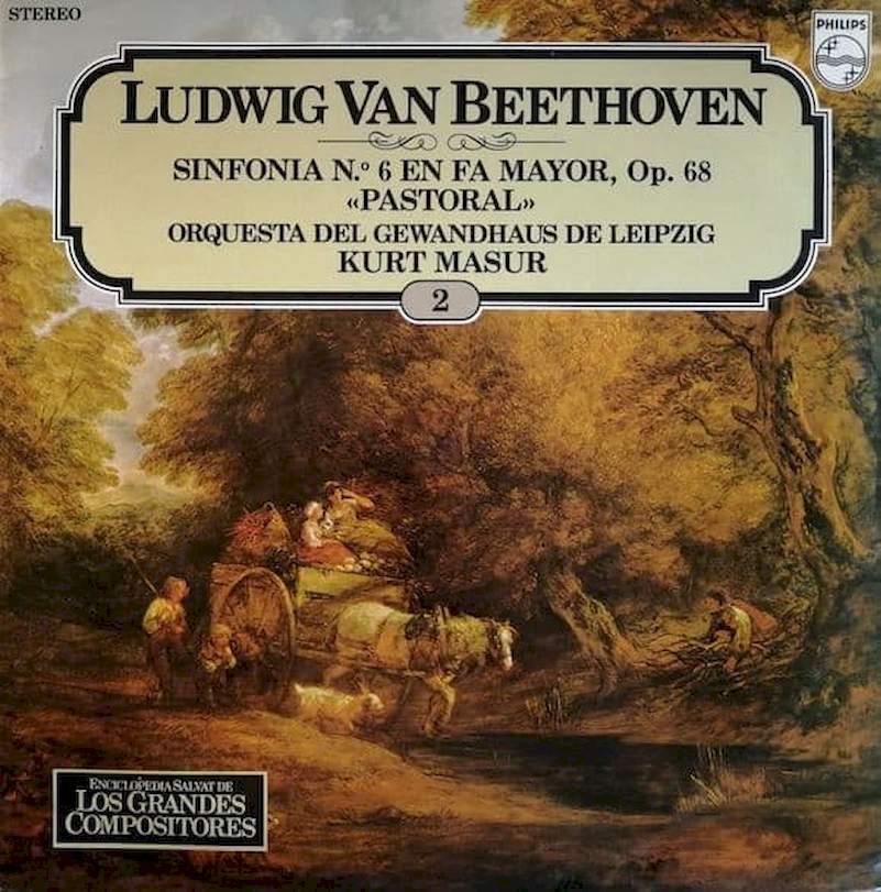 Ludwig Van Beethoven - Kurt Masur, Gewandhausorchester Leipzig - Sinfonía N.? 6 En Fa Mayor, Op.68 "Pastoral" - LP / Vinyl