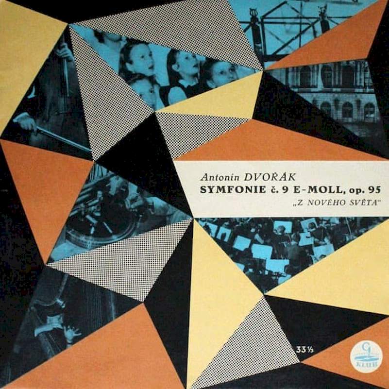 Antonín Dvořák, The Czech Philharmonic Orchestra Řídí Václav Talich - Symfonie Č. 9 E-moll, Op. 95 „Z Nového Světa” - LP