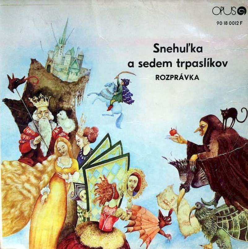 Viera Bálinthová - Snehuľka A Sedem Trpaslíkov - LP / Vinyl