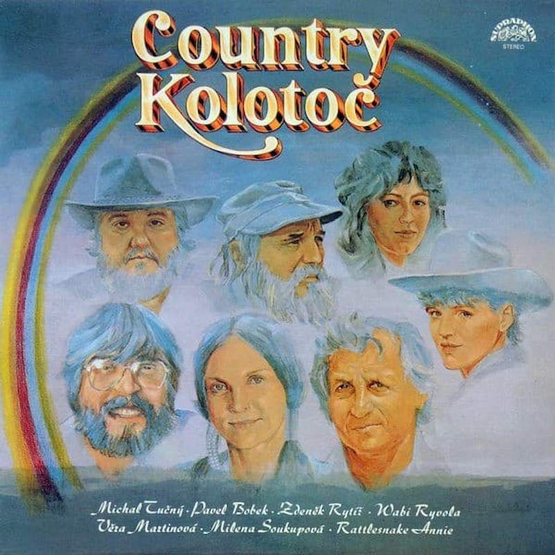 Michal Tučný - Pavel Bobek - Zdeněk Rytíř - Wabi Ryvola - Věra Martinová - Milena Soukupová - Rattlesnake Annie - Country Kolotoč - LP / Vinyl