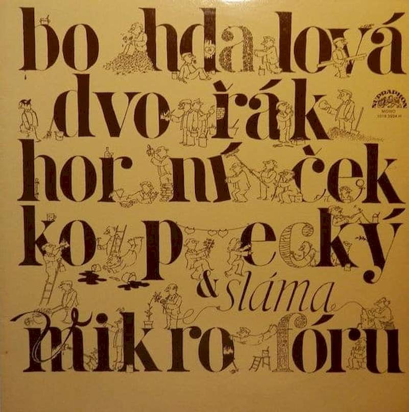 Jiřina Bohdalová, Josef Dvořák, Miroslav Horníček, Miloš Kopecký, Tomáš Sláma - Bohdalová, Dvořák, Horníček, Kopecký A Sláma V Mikrofóru - LP / Vinyl