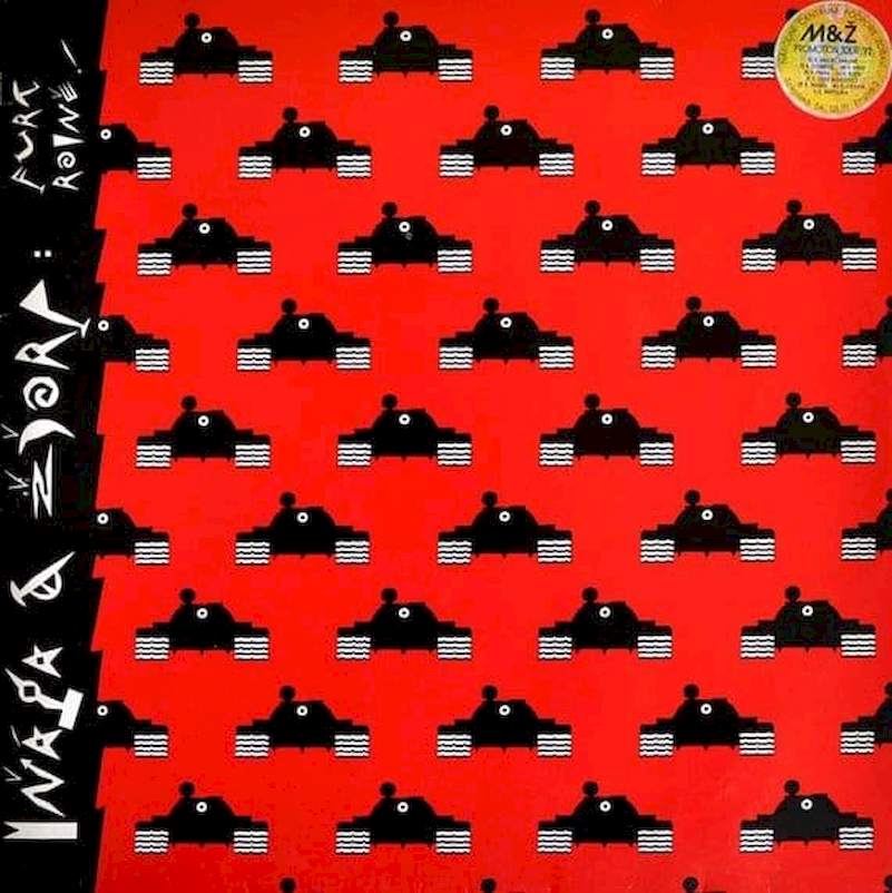 Mňága A Žďorp - Furt Rovně! - LP / Vinyl - First Press