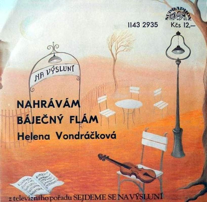 Helena Vondráčková - Nahrávám / Báječný Flám - SP / Vinyl