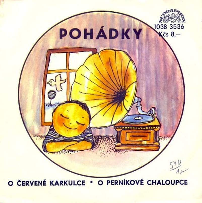Karel Höger - Pohádky (O Červené Karkulce / O Perníkové Chaloupce) - SP / Vinyl