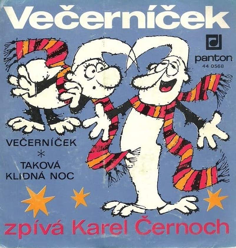 Karel Černoch - Večerníček / Taková Klidná Noc - SP / Vinyl
