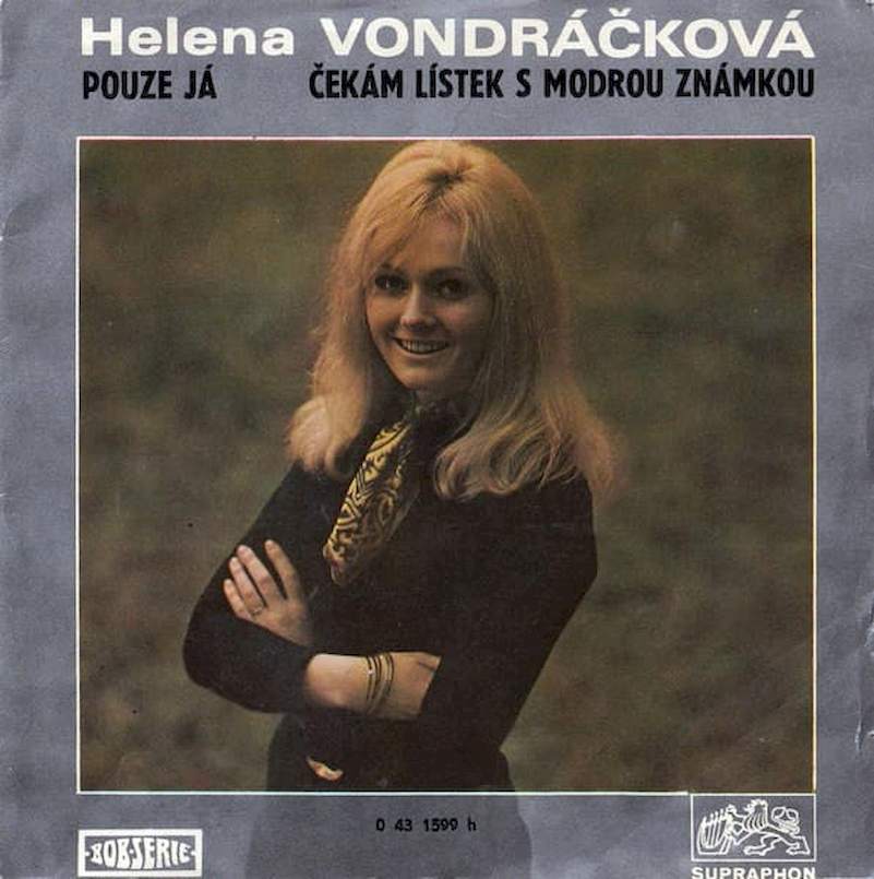 Helena Vondráčková - Pouze Já / Čekám Lístek S Modrou Známkou - SP / Vinyl