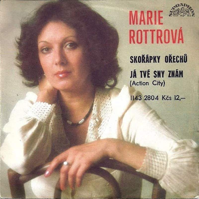 Marie Rottrová - Skořápky Ořechů / Já Tvé Sny Znám (Action City) - SP / Vinyl
